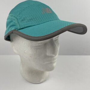 New Balance Performance 5 Panel Hat Cap Run Cycle Hike Sun Adjustable Green
